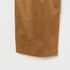 SYNTHETIC SUEDE BARREL LEG TUCK PANTS 詳細画像