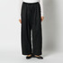 SYNTHETIC SUEDE BARREL LEG TUCK PANTS 詳細画像