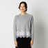 LACE COMBI KNIT 詳細画像