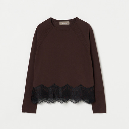 LACE COMBI KNIT