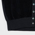VELOUR CREW NECK CARDIGAN 詳細画像