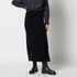 VELOUR I LINE SKIRT 詳細画像