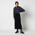 VELOUR I LINE SKIRT 詳細画像