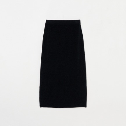 VELOUR I LINE SKIRT