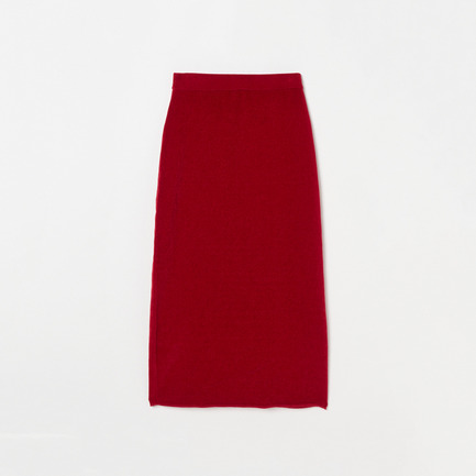 VELOUR I LINE SKIRT 詳細画像 ブラック 1