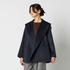 WOOL RIVER SHAWL COLLAR COAT 詳細画像