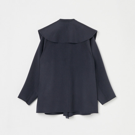 WOOL RIVER SHAWL COLLAR COAT 詳細画像 ネイビー 2