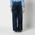 STRETCH VELOUR TUCK PANTS 詳細画像