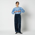STRETCH VELOUR TUCK PANTS 詳細画像