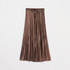 SHINY SATIN PLEATS SKIRT 詳細画像