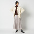 SHINY SATIN PLEATS SKIRT 詳細画像