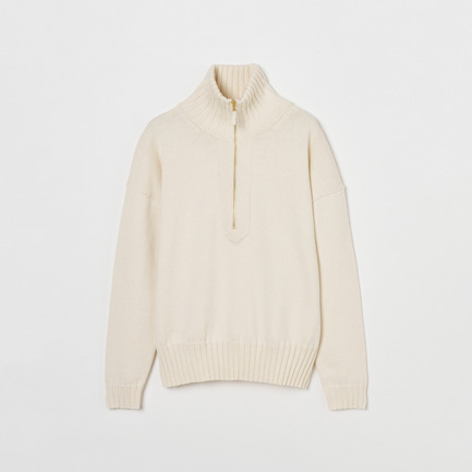 MIDDLE GAUGE KNIT PULLOVER