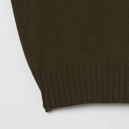 MIDDLE GAUGE KNIT PULLOVER 詳細画像 オリーブ 5
