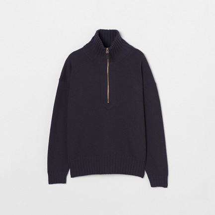 MIDDLE GAUGE KNIT PULLOVER