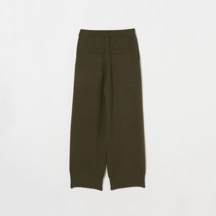MIDDLE GAUGE KNIT PANTS 詳細画像 オリーブ 2