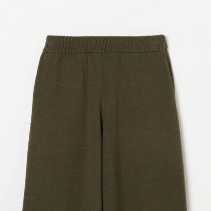 MIDDLE GAUGE KNIT PANTS 詳細画像 オリーブ 3