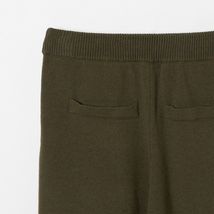 MIDDLE GAUGE KNIT PANTS 詳細画像 オリーブ 5