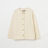 HERRINGBONE CREW KNIT JACKET 詳細画像