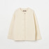 HERRINGBONE CREW KNIT JACKET 詳細画像
