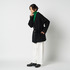 HERRINGBONE KNIT JACKET 詳細画像