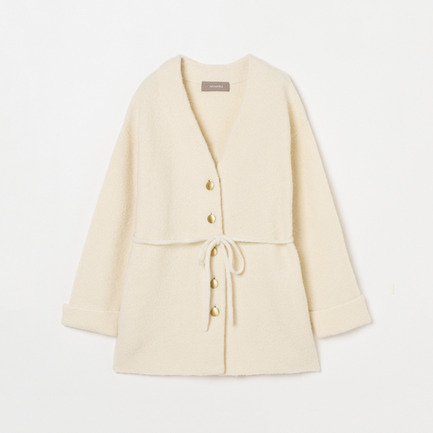 HERRINGBONE KNIT JACKET