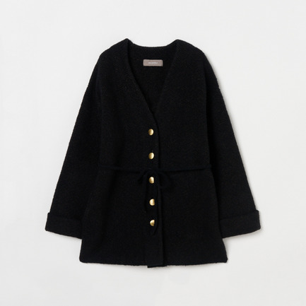 HERRINGBONE KNIT JACKET