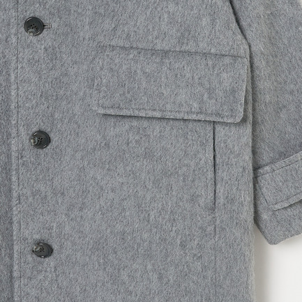 REWOOLSHAGGY SOUTIEN COLLAR COAT 詳細画像 ライトグレー 8