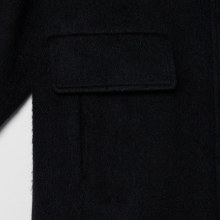 REWOOLSHAGGY SOUTIEN COLLAR COAT 詳細画像 ブラック 7
