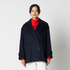 WOOL MELTON PEA COAT 詳細画像