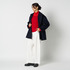 WOOL MELTON PEA COAT 詳細画像