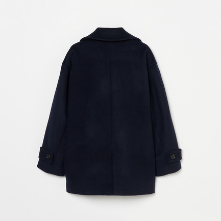 WOOL MELTON PEA COAT 詳細画像 ネイビー 1