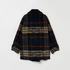 SHAGGY CHECK PEA COAT 詳細画像