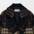 SHAGGY CHECK PEA COAT 詳細画像
