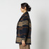 SHAGGY CHECK PEA COAT 詳細画像