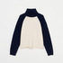 BICOLOR TURTLE NECK 詳細画像