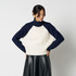 BICOLOR TURTLE NECK 詳細画像