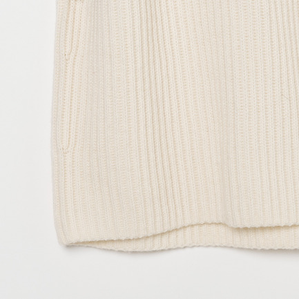 BICOLOR TURTLE NECK 詳細画像 アイボリー 5