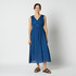 AIR DENIM GATHER DRESS 詳細画像
