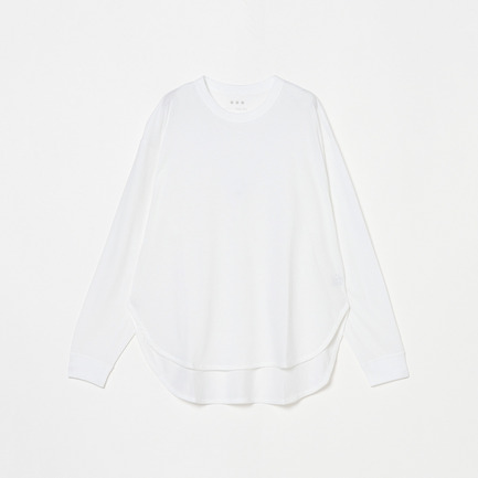 SANDED JERSEY LOOSE LONG TEE