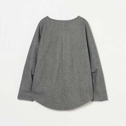 WOOLY JERSEY COCOON PULLOVER 詳細画像 モノトーン系 1