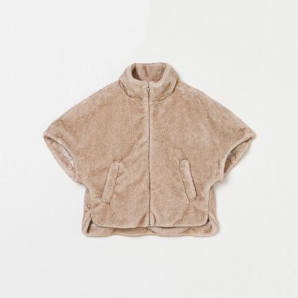 VELOUR FUR MILLY BLOUSN