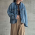 COLLAR SCHEME STAND JACKET 詳細画像