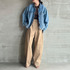 COLLAR SCHEME STAND JACKET 詳細画像