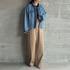 COLLAR SCHEME STAND JACKET 詳細画像