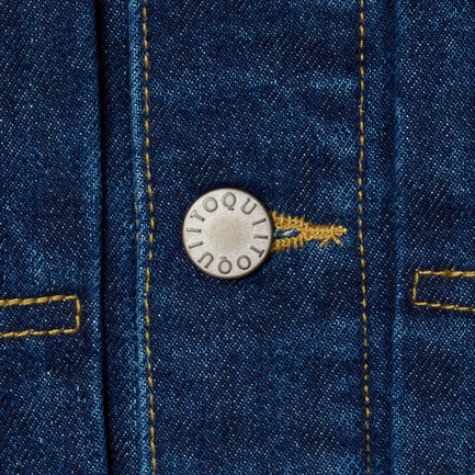 BASIC  DENIM  JK 詳細画像 ダークブルー 7