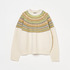 ROUND JACQUARD PULLOVER 詳細画像