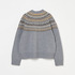 ROUND JACQUARD PULLOVER 詳細画像