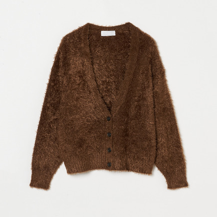 FUR KNIT CARDIGAN