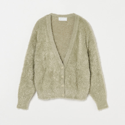 FUR KNIT CARDIGAN