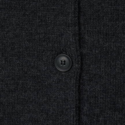 BUTTON STAND NECK PULLOVER 詳細画像 グレー 5
